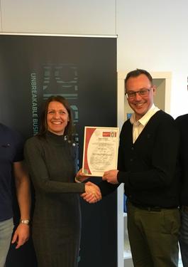 Glassforever er blevet ISO 9001 certificeret