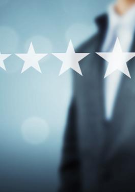 Rating med stjerner