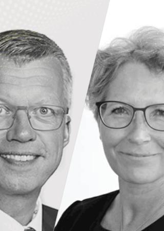 Henrik og Mette fra Aller Aqua på Bureau Veritas Kick Off 2022